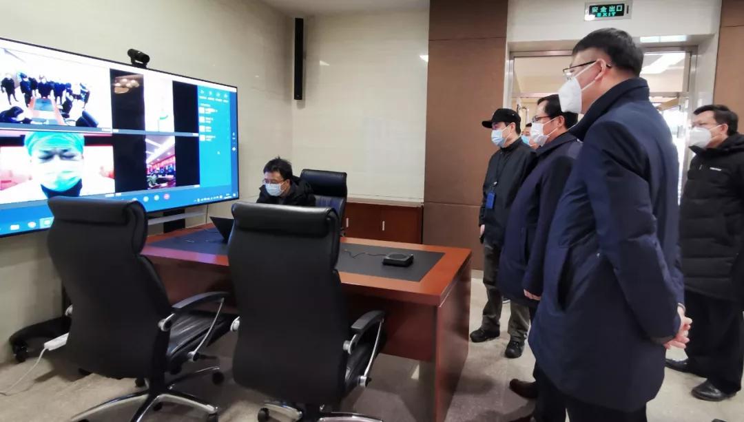 楊金成到七院、七一四所檢查指導疫情防控和復工復產工作